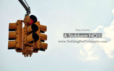 A Stubborn NO!
