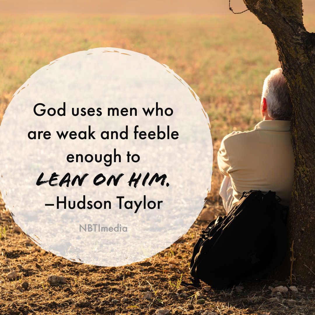 Lean on Him!