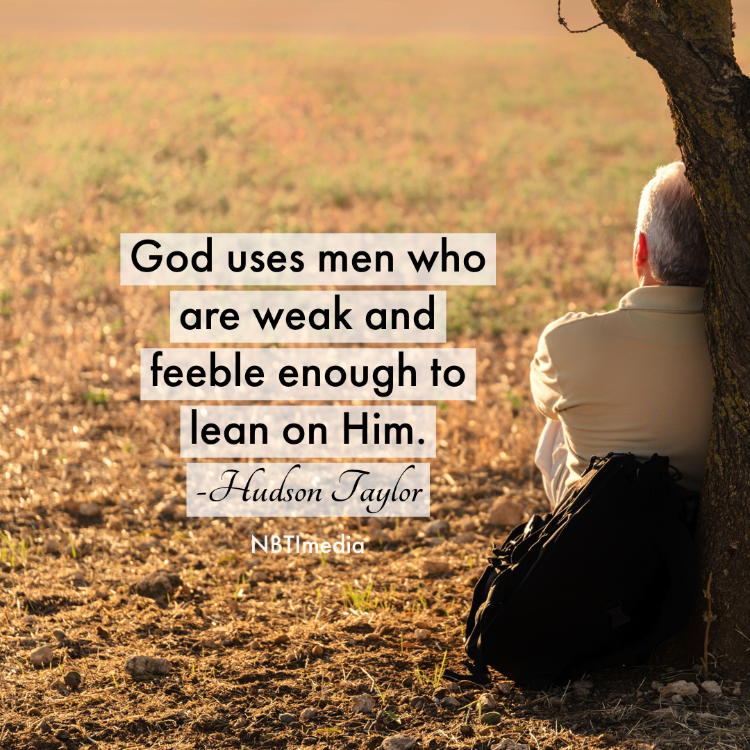 Lean On Him!