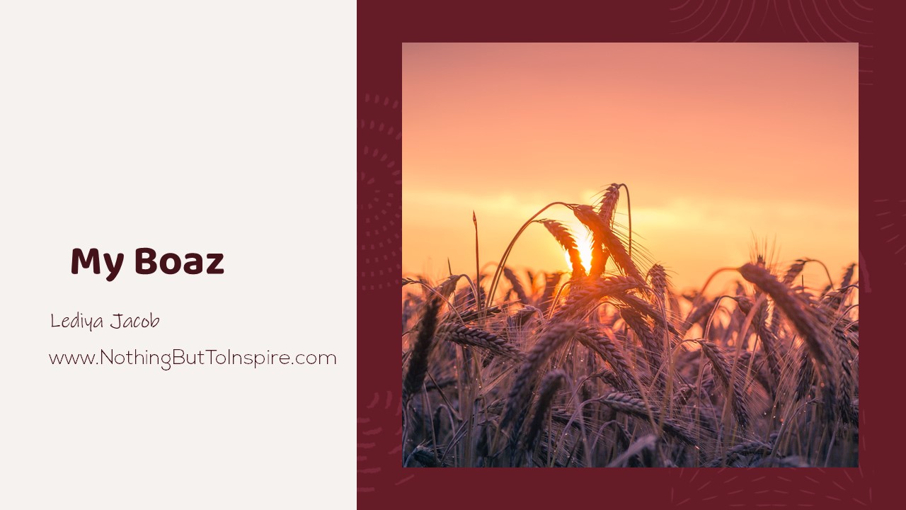 My Boaz!