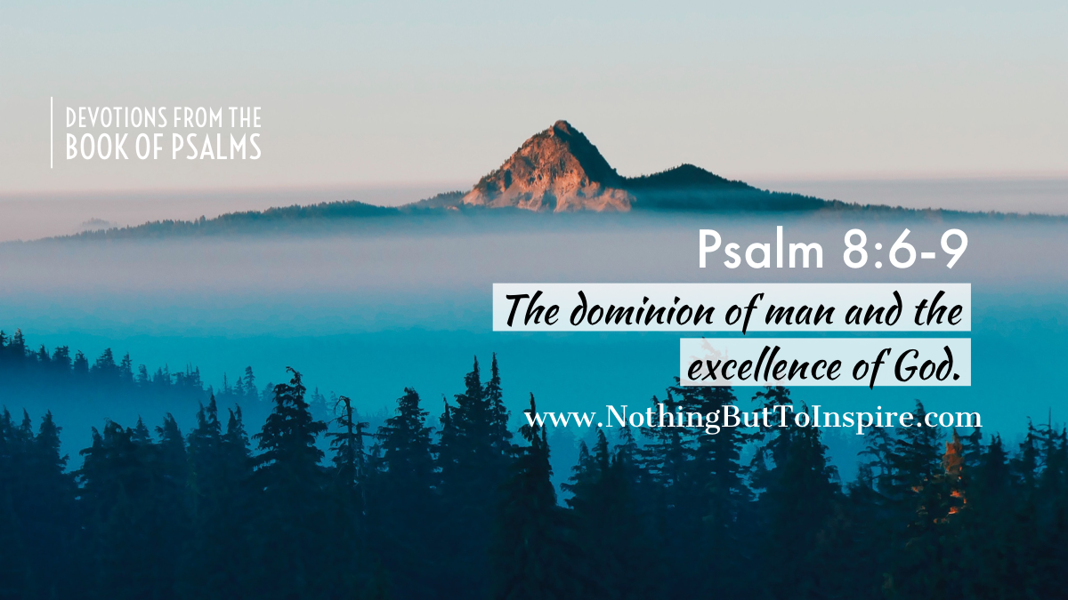 Psalm 8:6-9 | The dominion of man and the excellence of God.