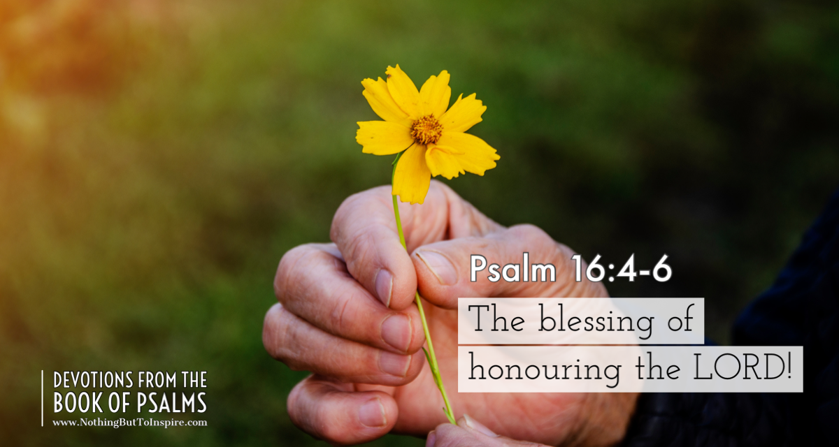 Psalm 16:4-6 | The blessing of honouring the LORD!