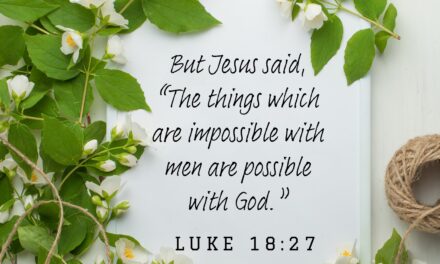 Luke 18:27