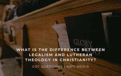 What is the difference between legalism and Lutheran theology in Christianity?