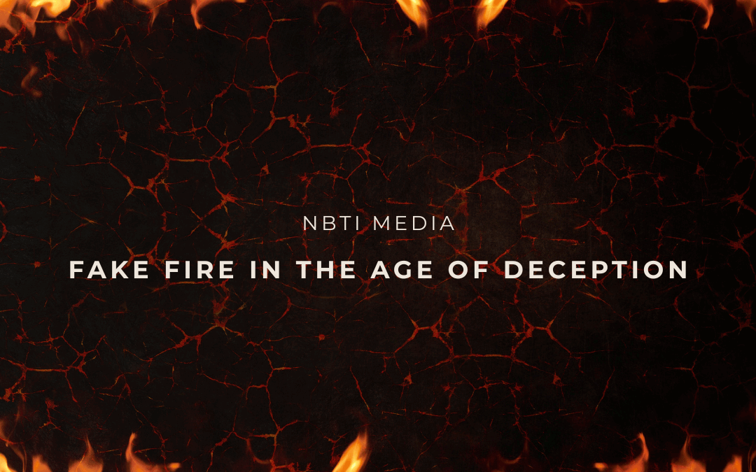Fake Fire in the Age of Deception