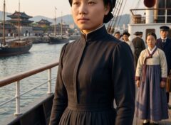 Dora Yu - Historical missionary portrait restored and colorized by NBTI Media