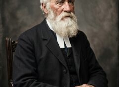 John Paton - Historical missionary portrait restored and colorized by NBTI Media