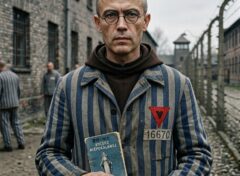 Maximilian Kolbe - Historical missionary portrait restored and colorized by NBTI Media