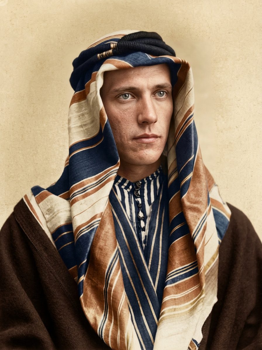 Samuel Zwemer - Historical missionary portrait restored and colorized by NBTI Media