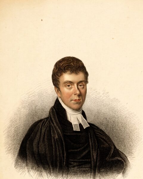Henry Martyn - Historical missionary portrait restored and colorized by NBTI Media